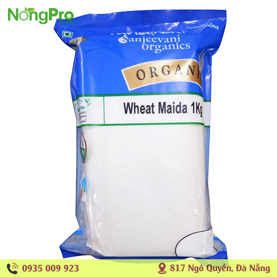 Bột Mì Đa Dụng Hữu Cơ Wheat Maida 1Kg
