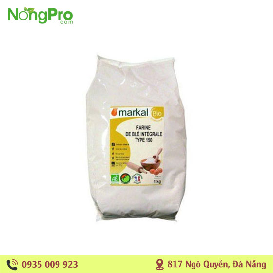 Bột mỳ trắng đa dụng hữu cơ 1kg