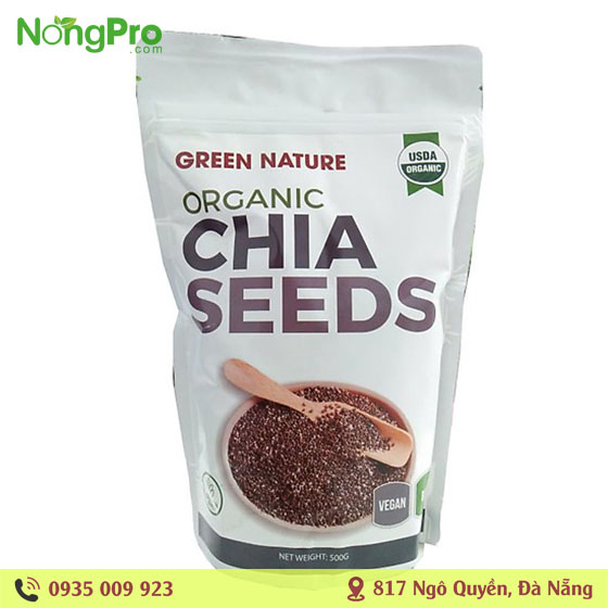 Chia Seed hữu cơ (Green Nature) 500g