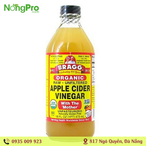 Giấm táo hữu cơ bragg