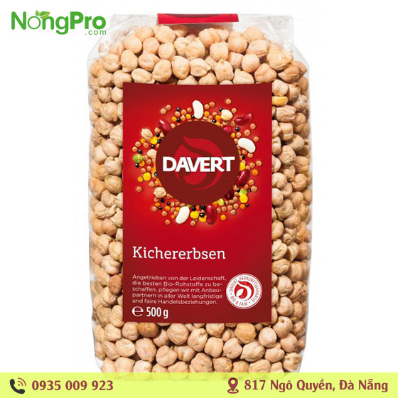 Hạt Đậu Gà Hữu Cơ Davert 500g