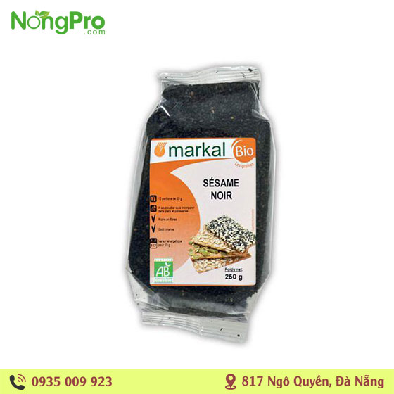 Hạt Mè đen Hữu Cơ Markal 250g