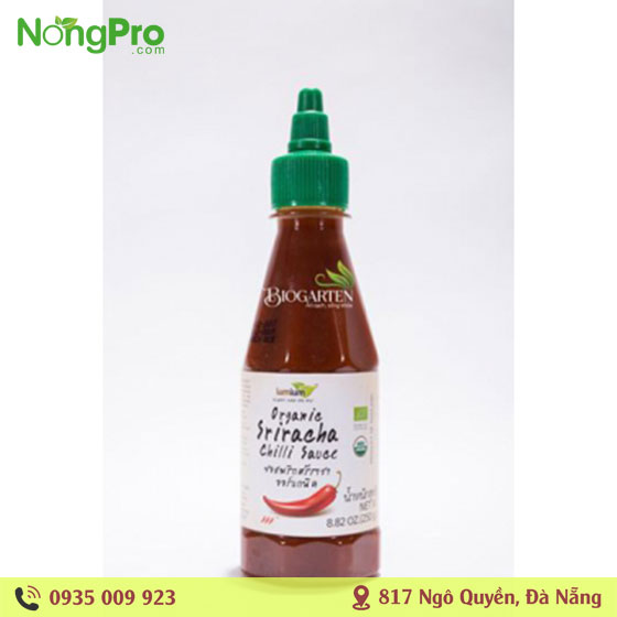 Tuơng ớt Sriracha hữu cơ 250g
