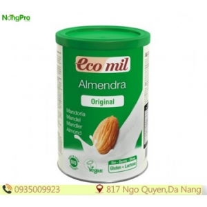 Sữa bột hạnh nhân có đường ecomil (400g)