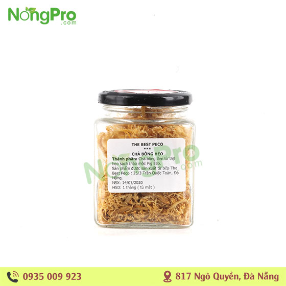 Chà bông heo thảo mộc The best Peco