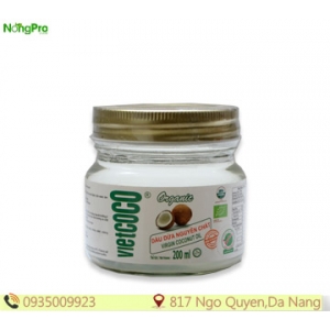 Dầu dừa hữu cơ (200ml)