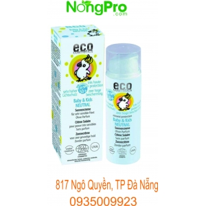 Kem chống nắng TRẺ EM SPF 50 hữu cơ Eco (75ml)