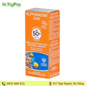 Kem chống nắng Alphanova Sun 50gr