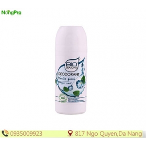 Lăn khử mùi bạc hà hữu cơ bio seasons (75ml)