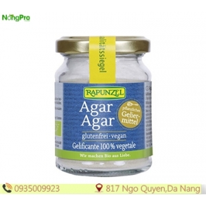 Bột rau câu hữu cơ tảo đỏ Agar (60g)