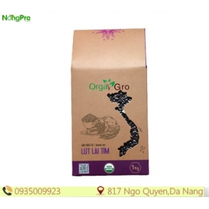 Gạo Hữu cơ OrgaGro lứt lài tím (1kg)