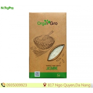 Gạo Hữu cơ OrgaGro Jasmine (1kg)