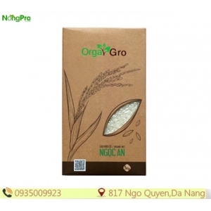 Gạo Hữu cơ OrgaGro Ngọc An (1kg)