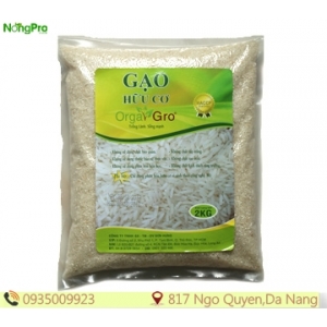 Gạo Hữu cơ OrgaGro Tấm Phú Quý (2kg)