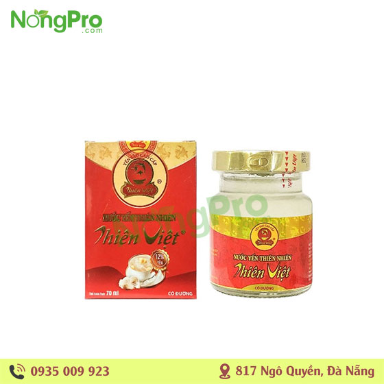 Nước yến thiên nhiên thiên việt 70ml