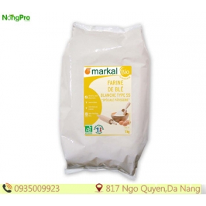 Bột mì trắng hữu cơ T55 Markal (1kg)